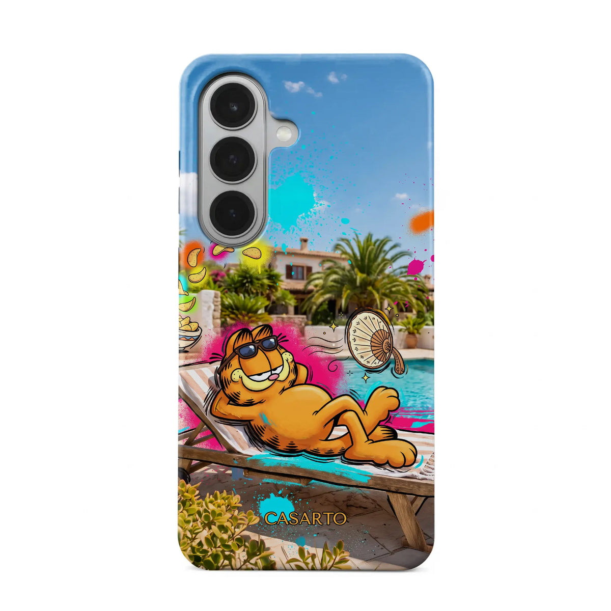 Poolside Cat