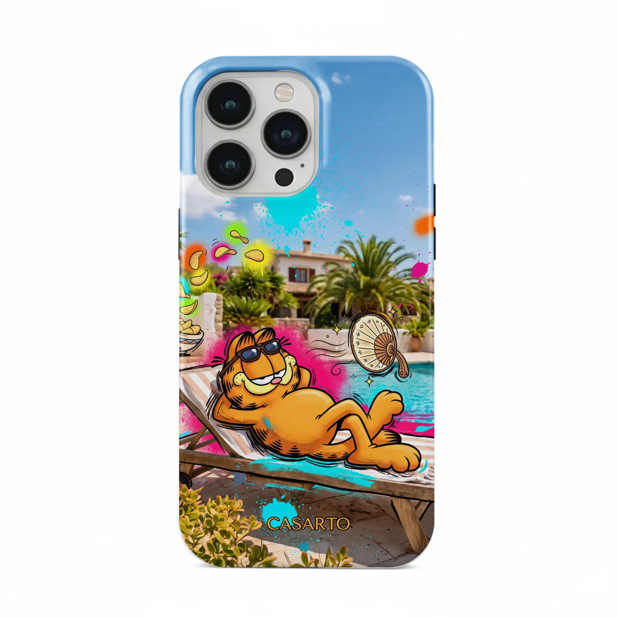 Poolside Cat
