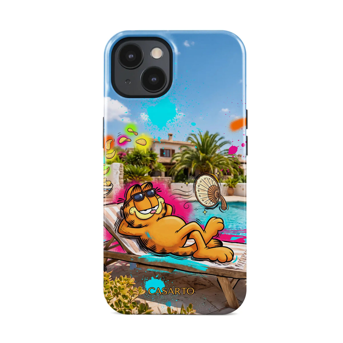 Poolside Cat