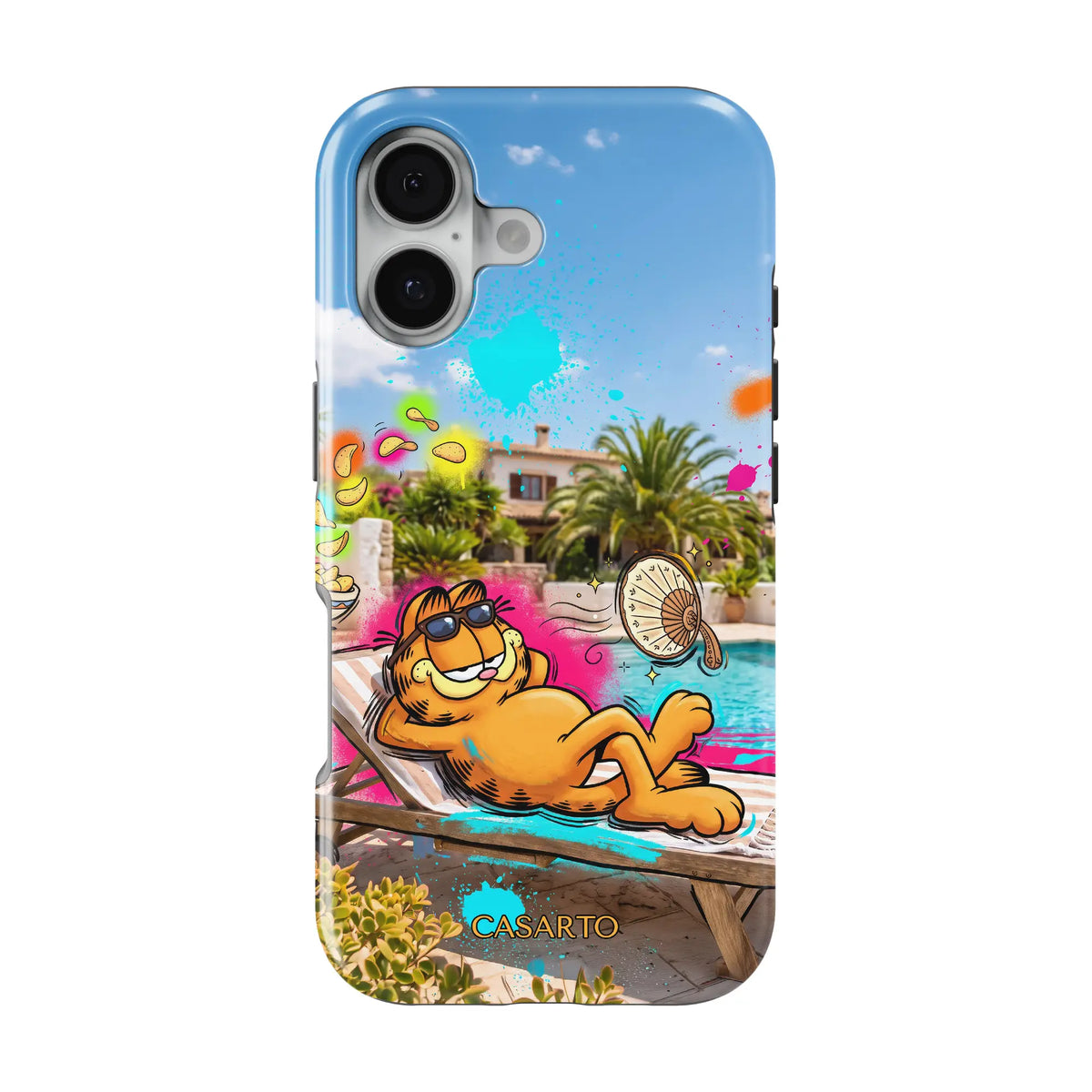 Poolside Cat