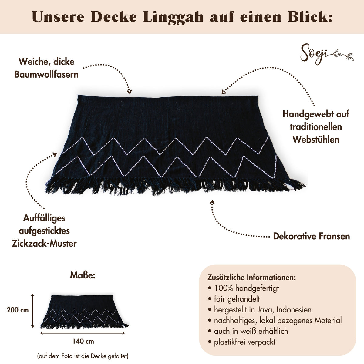 LINGGAH (schwarz)