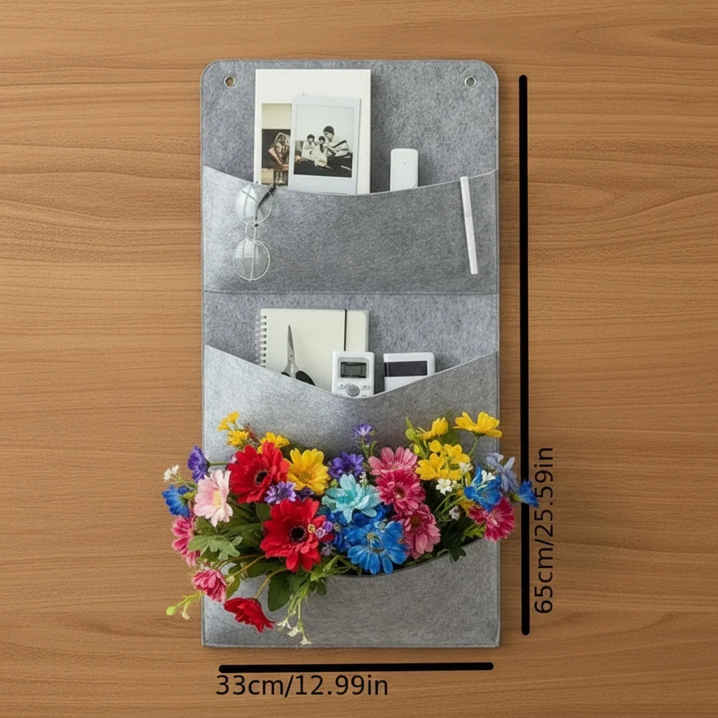 Hänge-Organizer aus Filz für Tür oder Wand - Wandorganizer