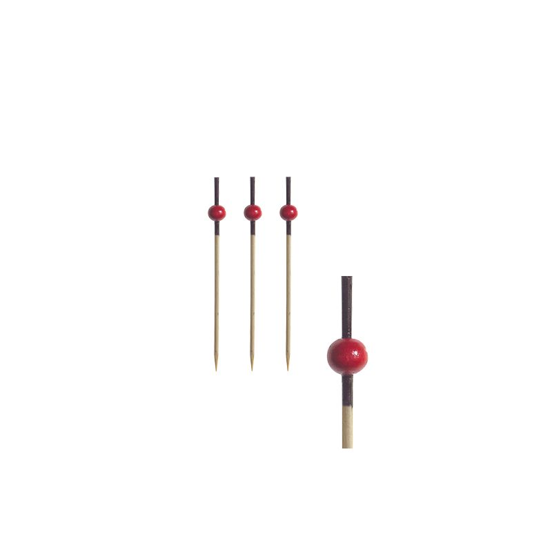 PAPSTAR Fingerfood - Picker 7 cm verschiedene Designs | Beutel (40 Stück)