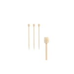 PAPSTAR Fingerfood - Picker 7 cm verschiedene Designs | Beutel (40 Stück)