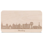 Frühstücksbrettchen Skyline Flensburg