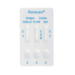 Fluorecare SARS-CoV-2, Influenza A + B & RSV Antigen Kombi Test, 1 Stück | Packung (1 Test) Namma Markt