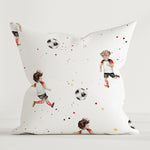 "Fussball" Premium Kinder Dekokissen