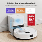 Roborock Q10 S5+ Set Saug- und Wischroboter mit Auto-Entleerungsstation mit zwei zusätzlichen Staubbeuteln