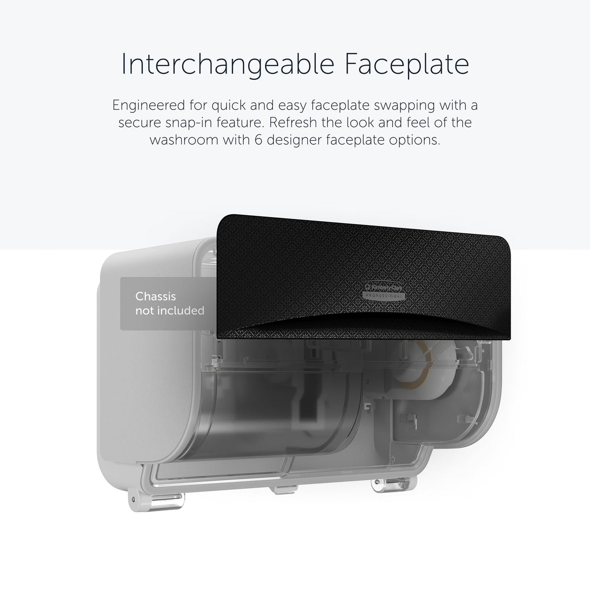 Kimberly-Clark Professional™ Icon™ Dispenser Faceplate - SRBH, 32.39 cm x 10.80 cm x 3.18 cm
