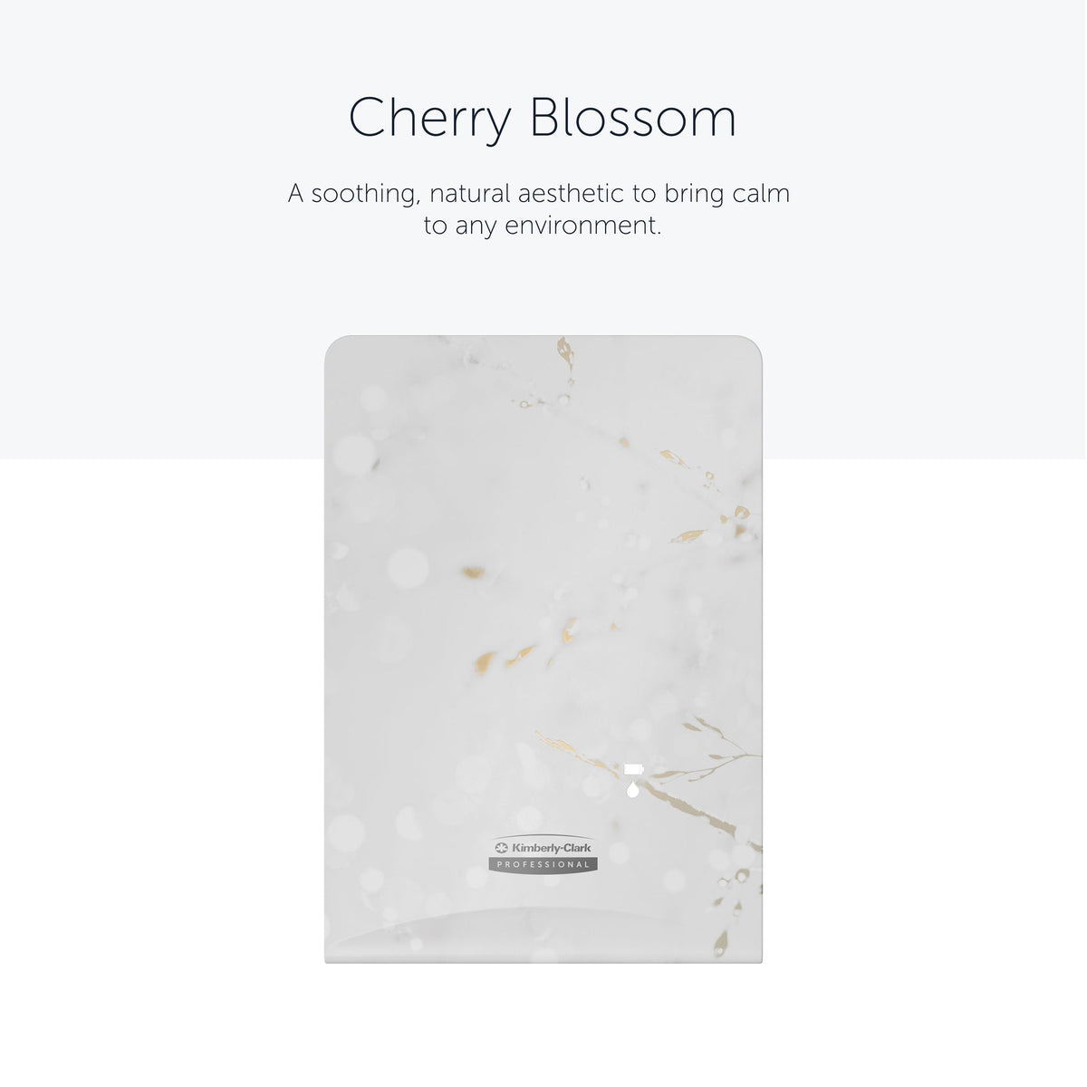Kimberly-Clark Professional™ Icon™ Dispenser Faceplate - eSkinCare / 20.32 cm x 27.30 cm x 3.81 cm