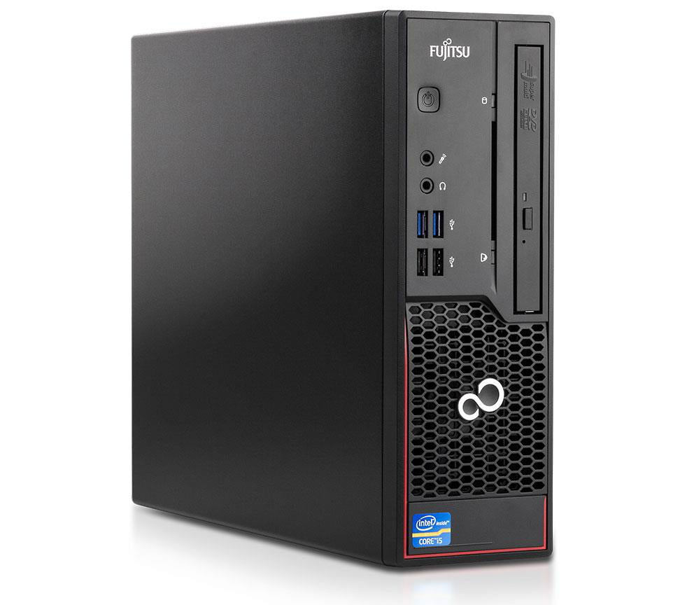 Fujitsu Esprimo C720 SFF 0-Watt Intel Core i3 128GB SSD 8GB Windows 10 Pro DVD Brenner
