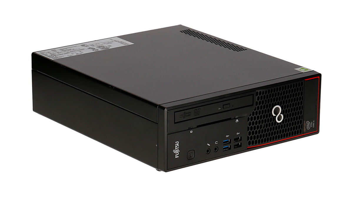 Fujitsu Esprimo C720 SFF 0-Watt Intel Core i3 128GB SSD 8GB Windows 10 Pro DVD Brenner