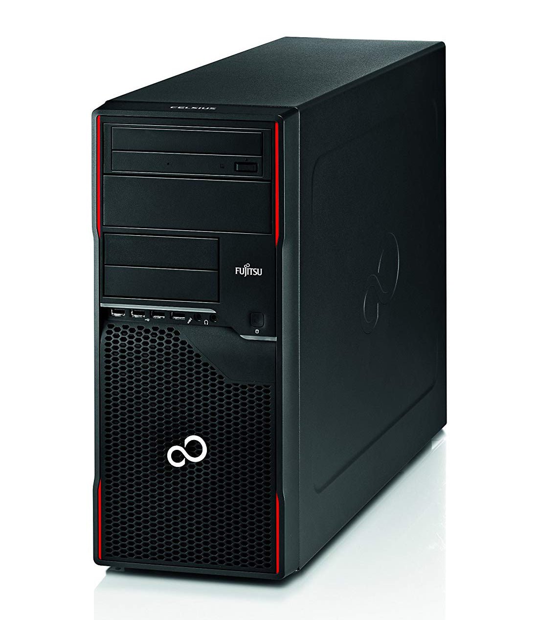 Fujitsu Celsius W410 Intel Quad Core i5 512GB SSD 8GB Windows 10 Pro DVD Brenner