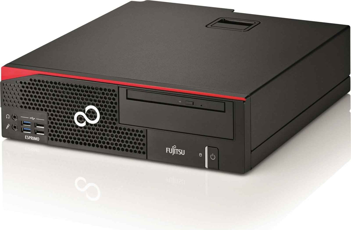 Fujitsu Esprimo D756 0-Watt Intel Quad Core i5 256GB SSD (NEU) 8GB Windows 10 Pro MAR DVD Brenner