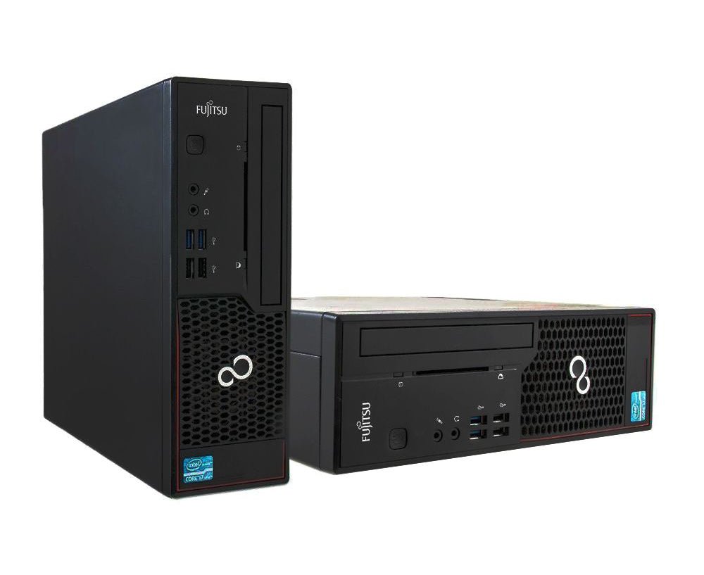 Fujitsu Esprimo C910 SFF 0-Watt Intel Quad Core i5 256GB SSD 8GB Windows 10 Pro MAR