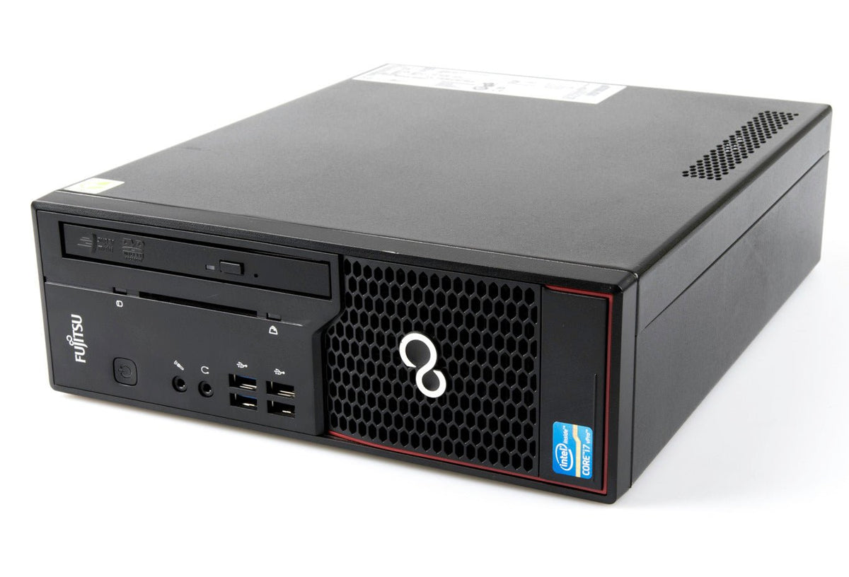 Fujitsu Esprimo C910 SFF 0-Watt Intel Quad Core i5 256GB SSD 8GB Windows 10 Pro MAR