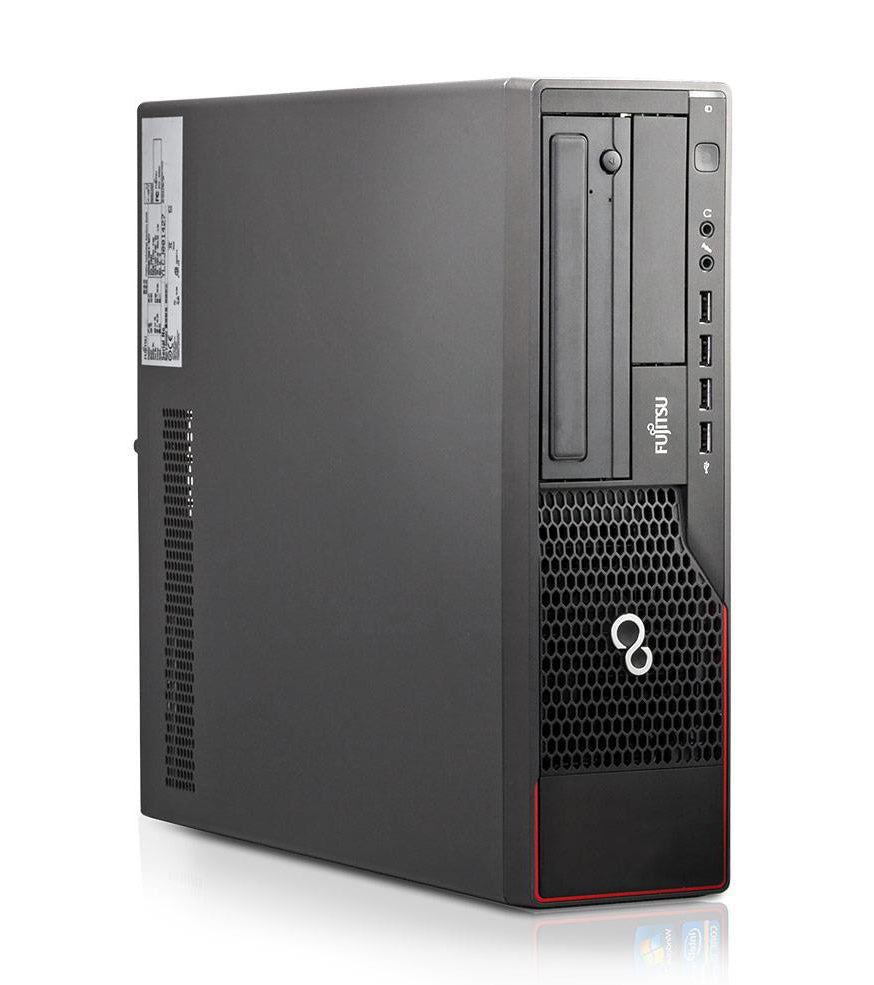 Fujitsu Esprimo E710 SFF Intel Quad Core i5 256GB SSD 8GB Win 10 Pro DVD Brenner