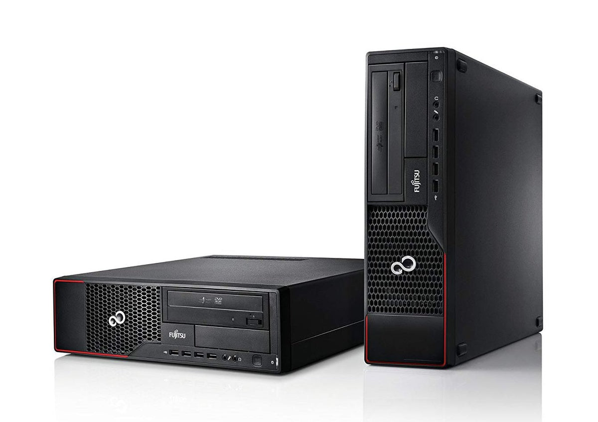 Fujitsu Esprimo E710 SFF Intel Quad Core i5 256GB SSD 8GB Win 10 Pro DVD Brenner