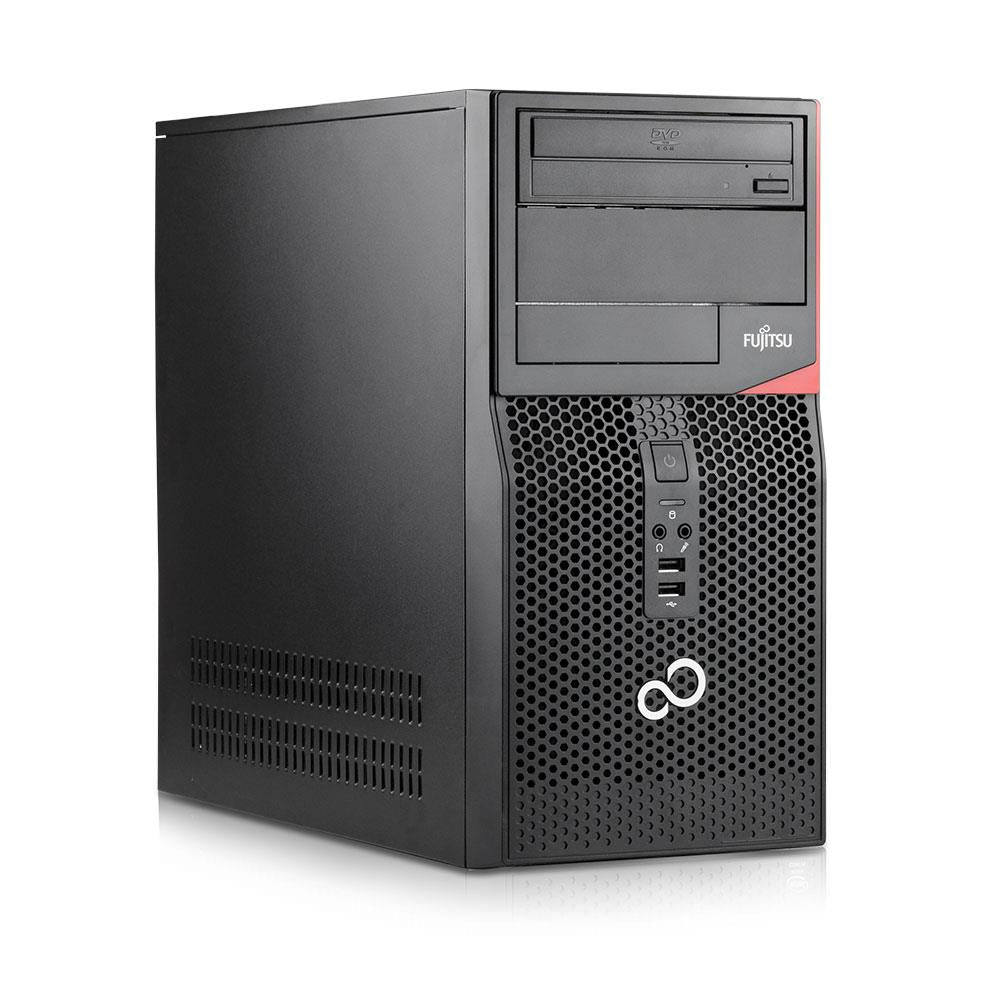 Fujitsu Esprimo P520 0-Watt Intel Quad Core i5 512GB SSD 16GB Windows 10 Pro DVD Brenner