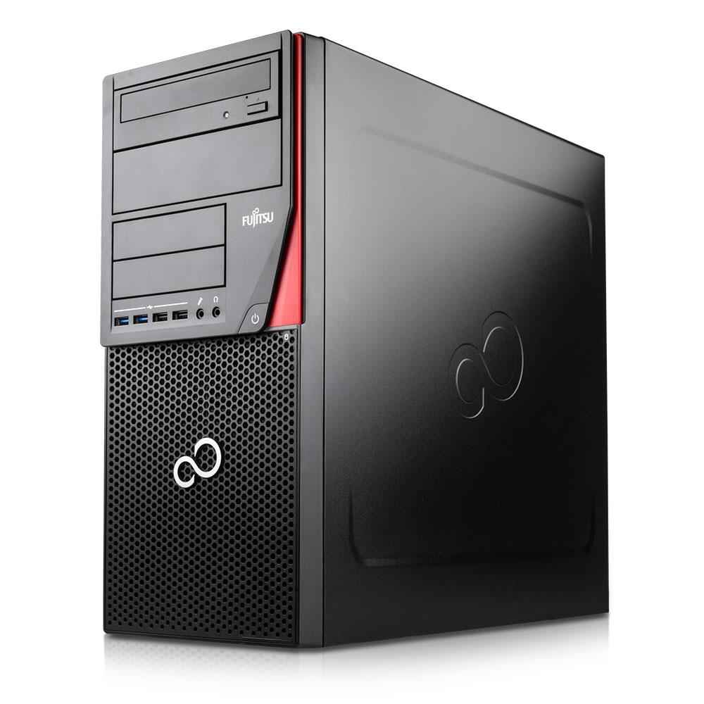 Fujitsu Esprimo P720 0-Watt Intel Quad Core i5 256GB SSD (NEU) 8GB Win 10 Pro MAR DVD Brenner