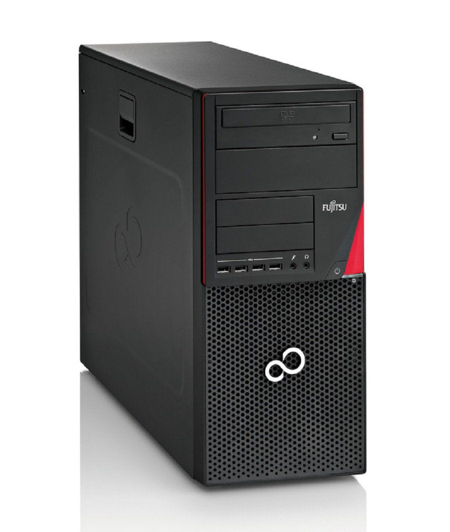Fujitsu Esprimo P956 0-Watt Intel Quad Core i5 512GB SSD 16GB Windows 10 Pro MAR DVD Laufwerk