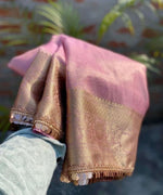 Premium Banarasi Soft Tissue Silk Saree