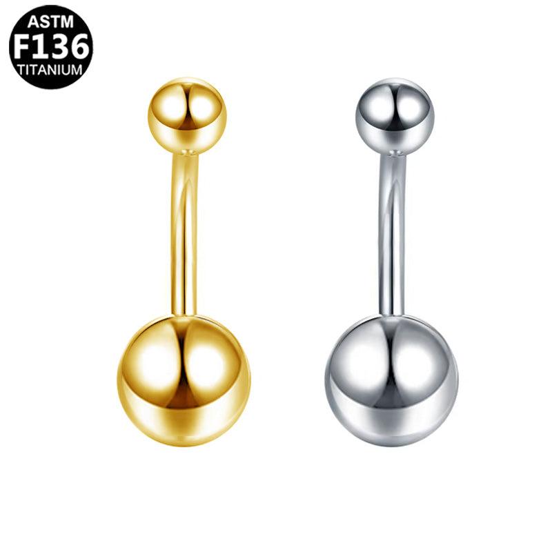 Basic Bauchnabelpiercing aus Titan