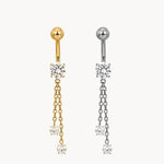 Kette Bauchnabelpiercing aus Titan