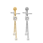 Kette Bauchnabelpiercing aus Titan