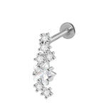 Sternschnuppe Labret aus Titan