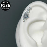Sternschnuppe Labret aus Titan