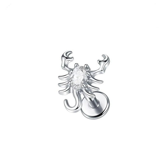 Skorpion Labret aus Titan