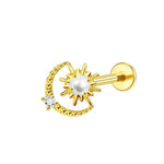 Sonne und Mond Labret aus Titan