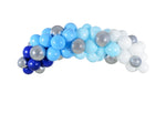 Luftballon Ballongirlande 200cm | Blau
