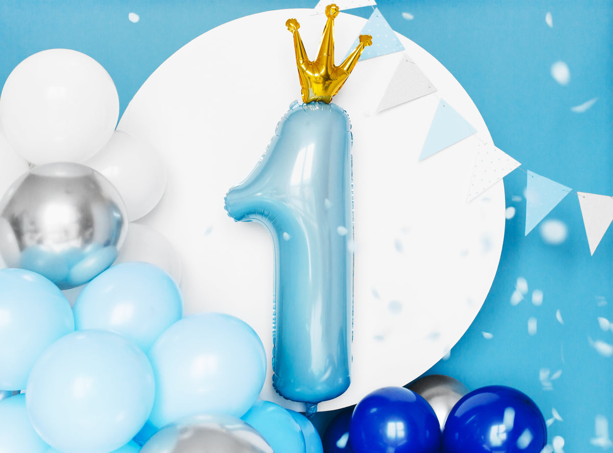 Luftballon Ballongirlande 200cm | Blau