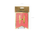 Banner "Happy Birthday" bunt | 15x175cm