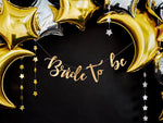 Banner "Bride to be" Gold | 80 x 19 cm