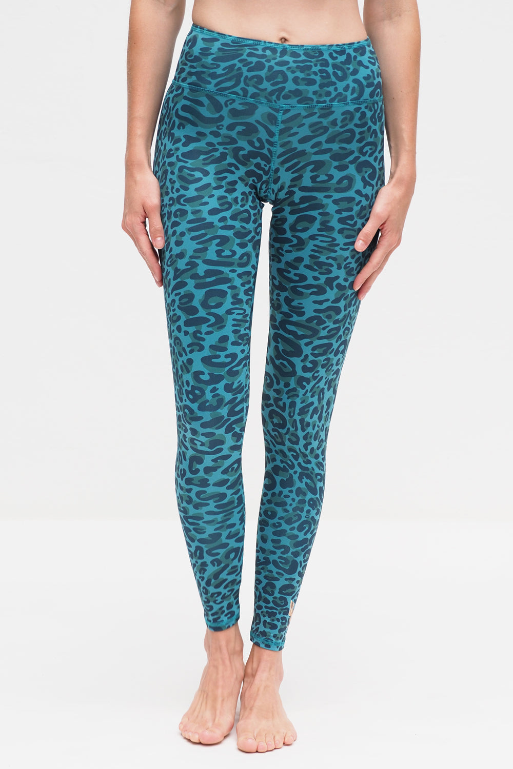 Ganga Leggings 7/8 leo turquoise