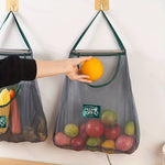 Aufbewahrungstasche aus Mesh für Gemüse & Obst Organizer für´s Wohnmobil