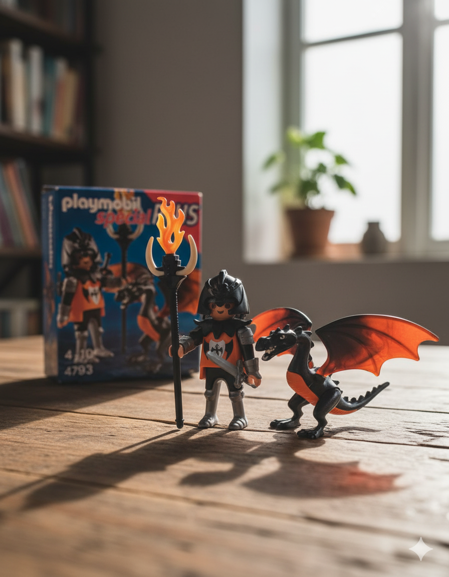 Playmobil Special Plus 4793 Drachen mit Ritter Neu Figuren Spielzeug ✅D5