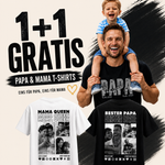 PAPA T-Shirt PROUD Rundhals personalisiert
