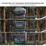 Gepäckträgertasche Wasserfest Schnellspanner Design mit Halterung