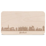 Frühstücksbrettchen Skyline Gladbach