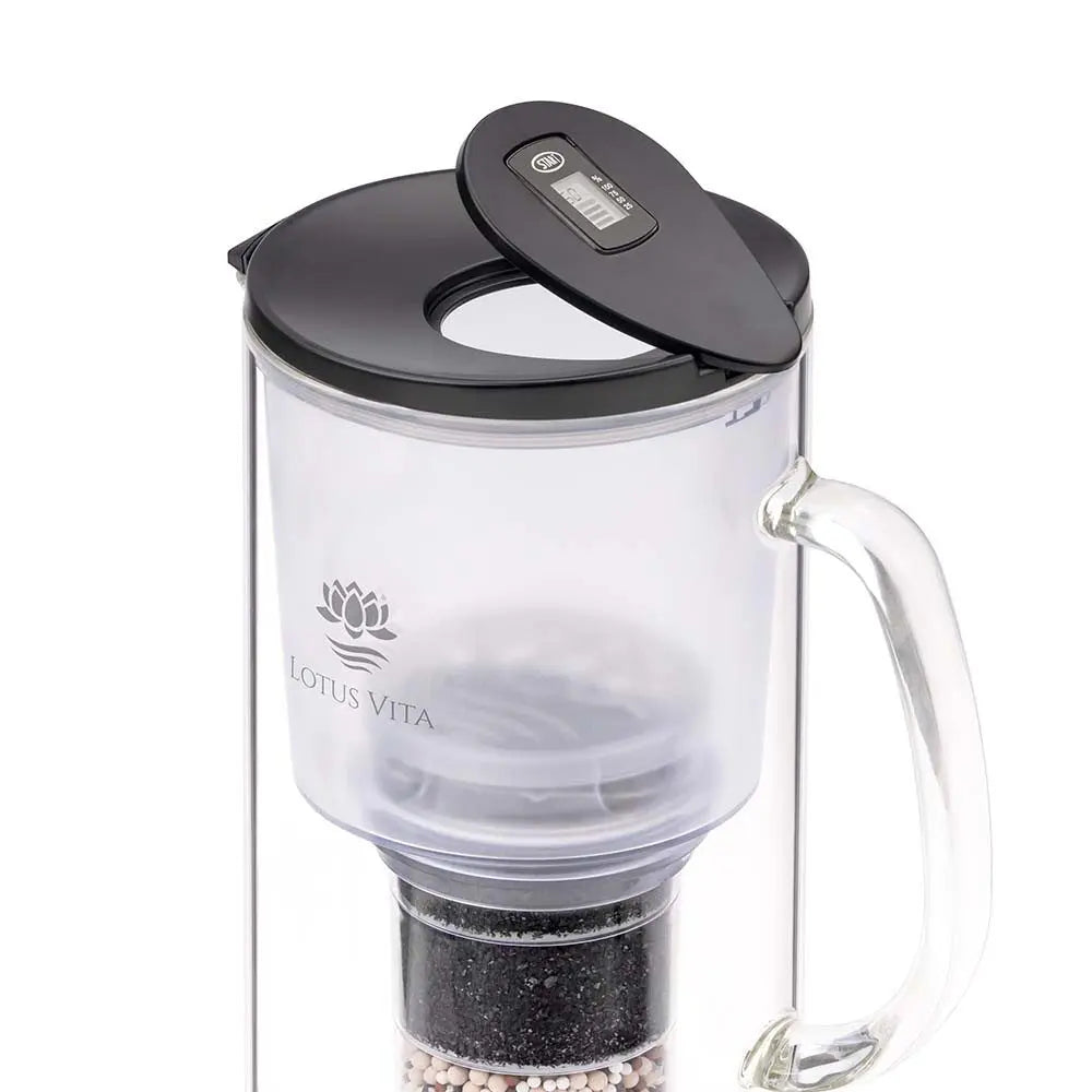 Lotus Vita - Glas-Filterkanne - TOYA - 1,4L