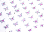 Glitzer Sticker für Gesicht und Haar | Lila - Selbstklebende Glitzersteine