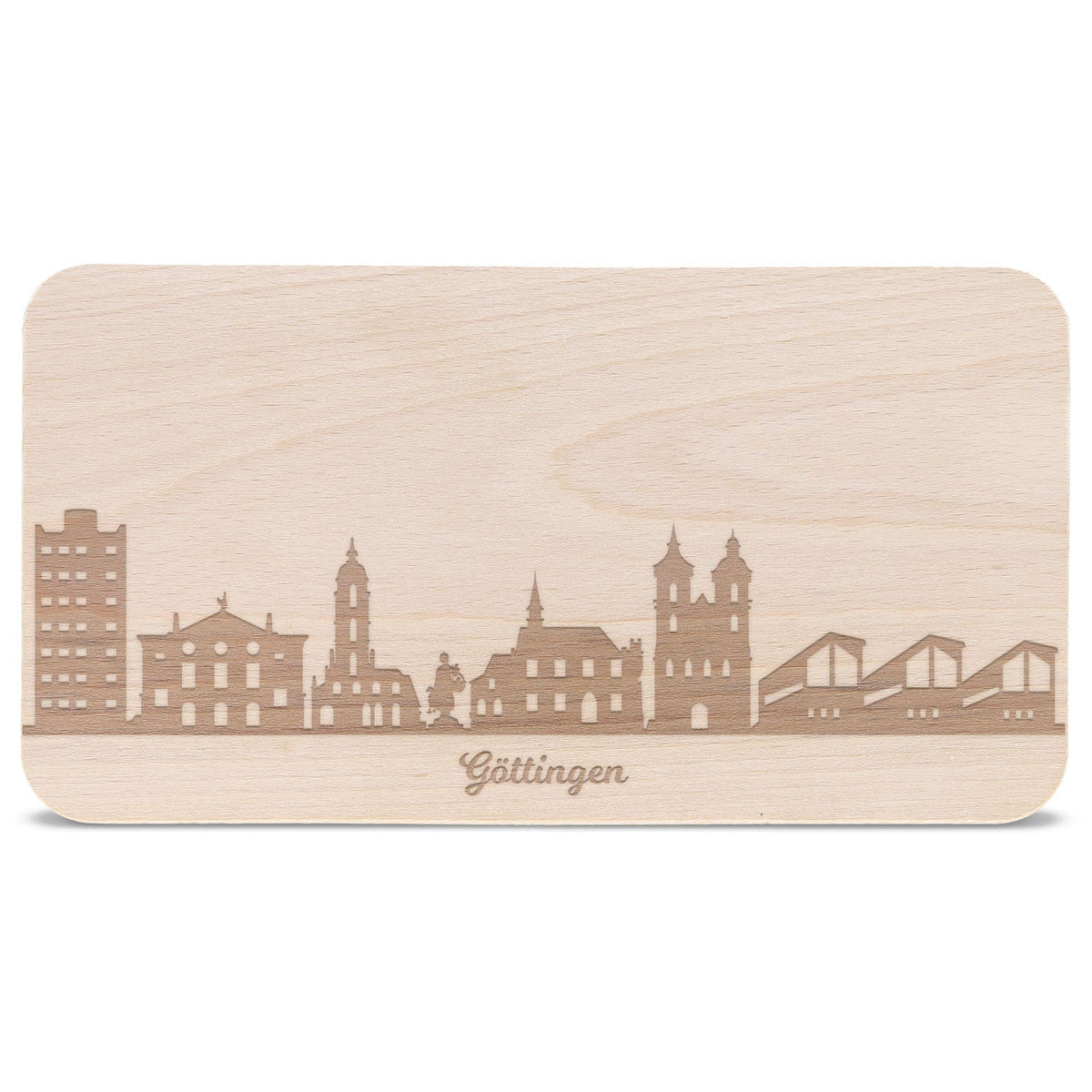 Frühstücksbrettchen Skyline Göttingen