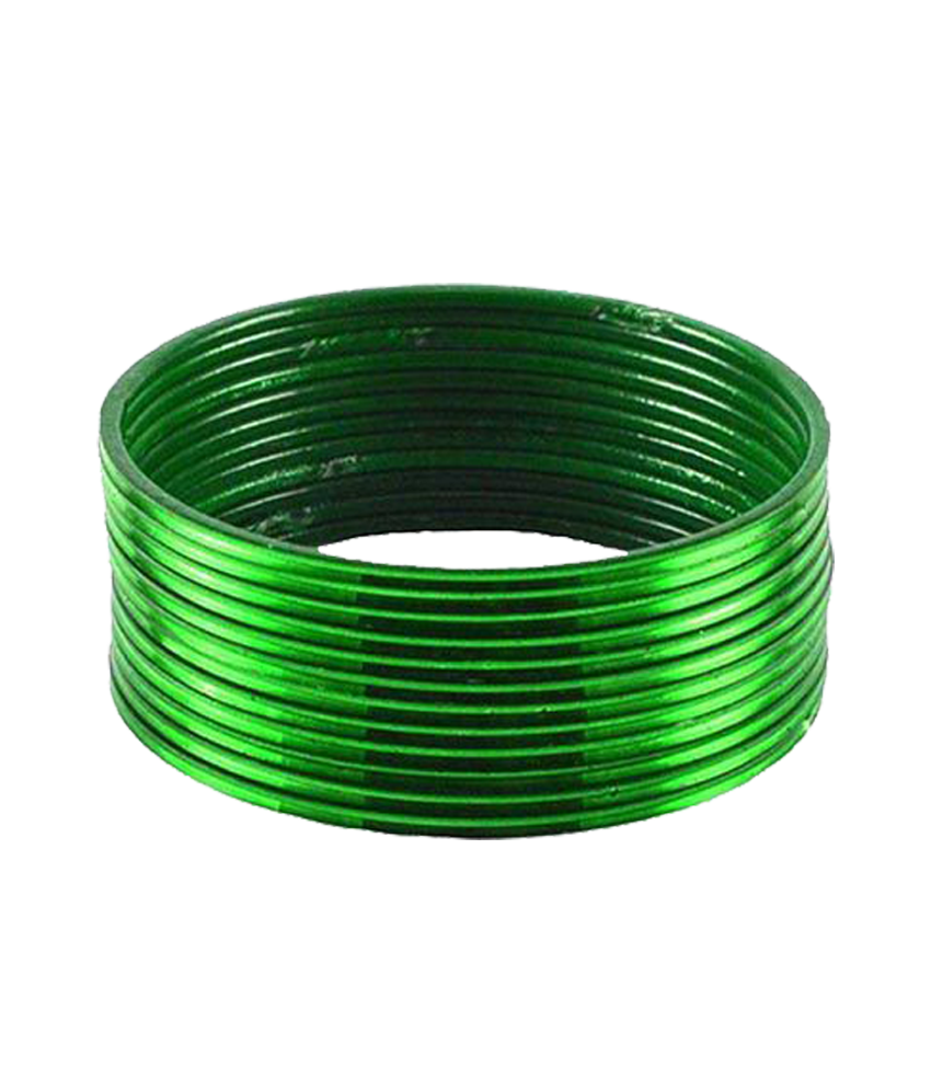 BANGLES GLASS-GREEN (2 DOZENS/BOX) product image 1