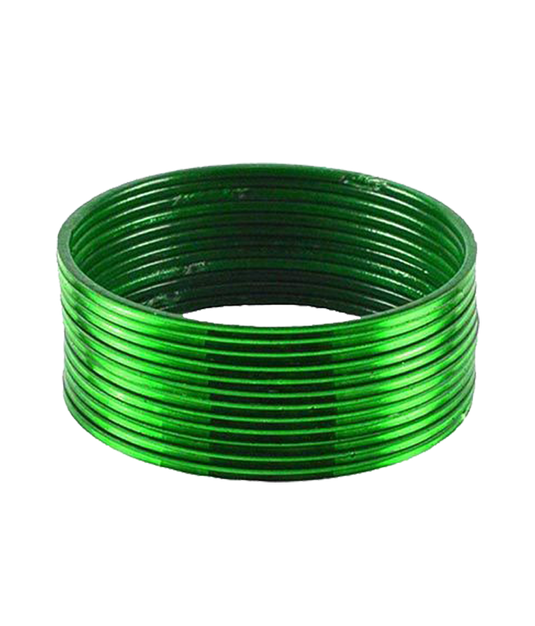 BANGLES GLASS-GREEN (2 DOZENS/BOX) product image 1