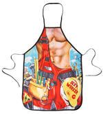 Grillschürze "Sexy Worker" Bauarbeiter | Einheitsgröße