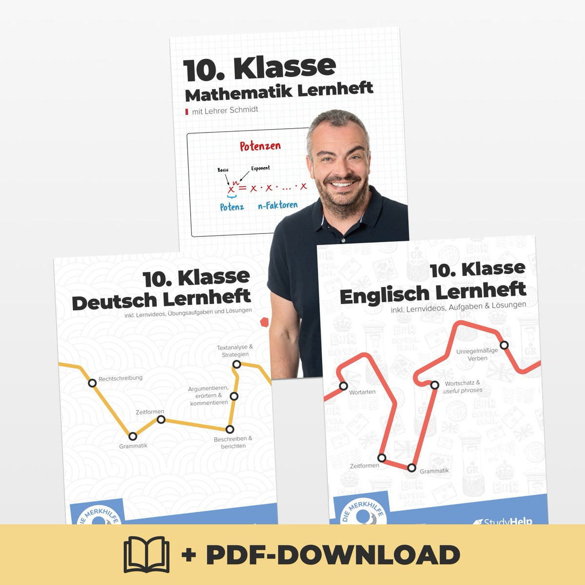 Hauptfächer Set für die 10. Klasse